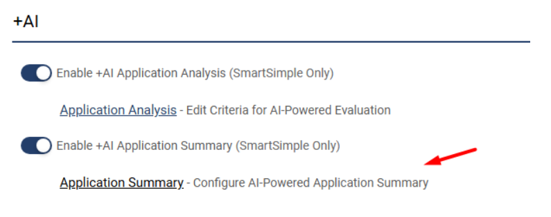 Application Summary