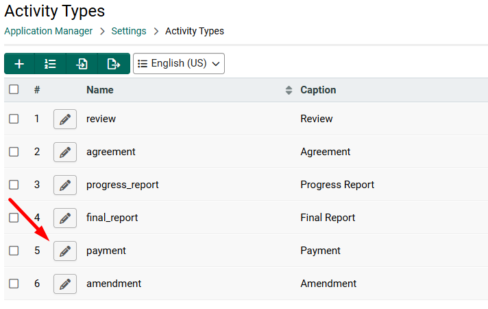payment activity type