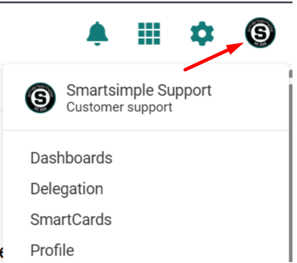 User Menu
