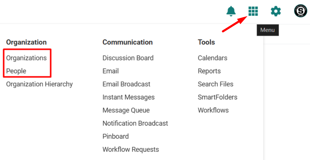 Menu icon