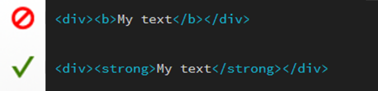 bold and italics tags