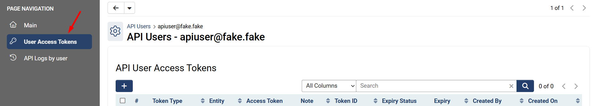User Access Tokens