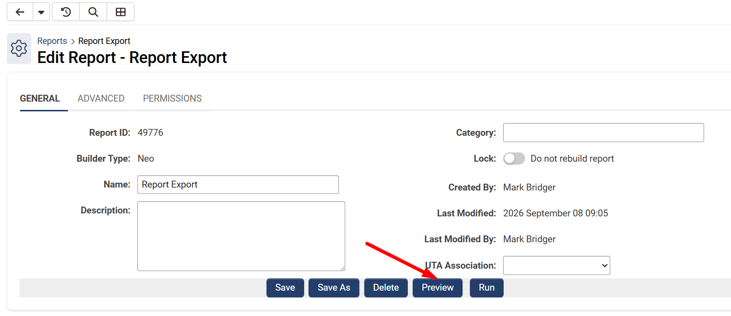 Preview button