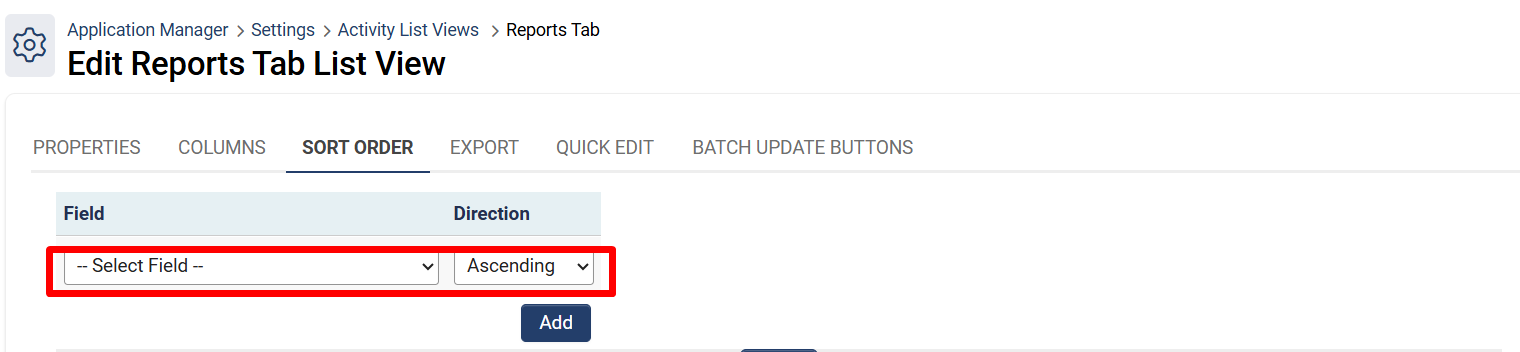 drop-down menus