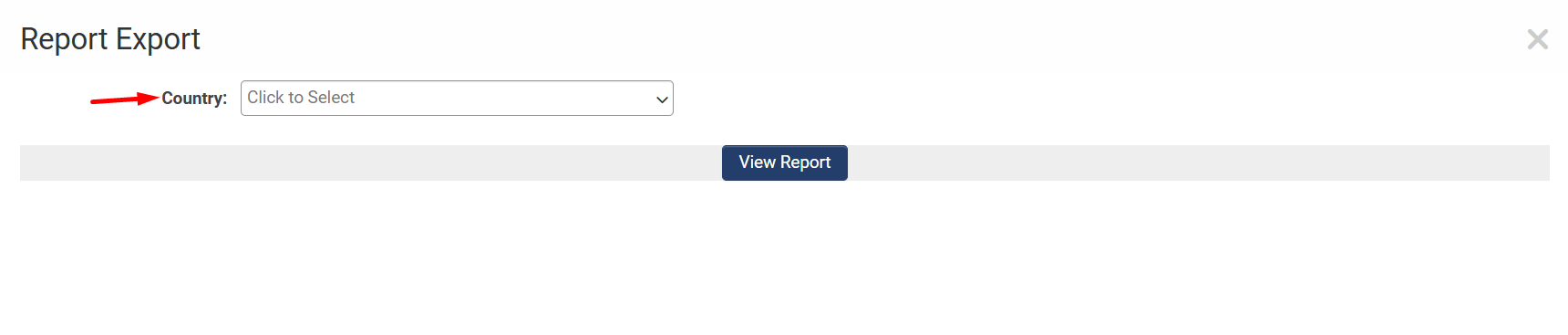 report builder drop-down prompt