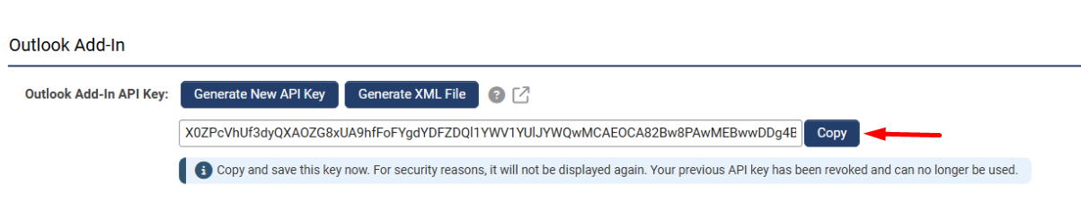 copy button